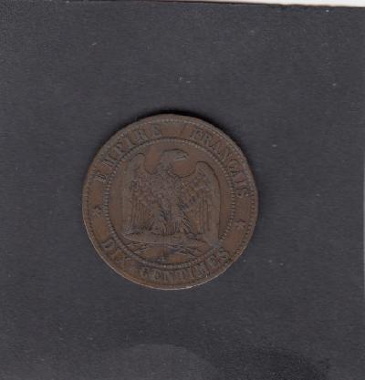 Beschrijving: 10 Centimes NAPOLEON III